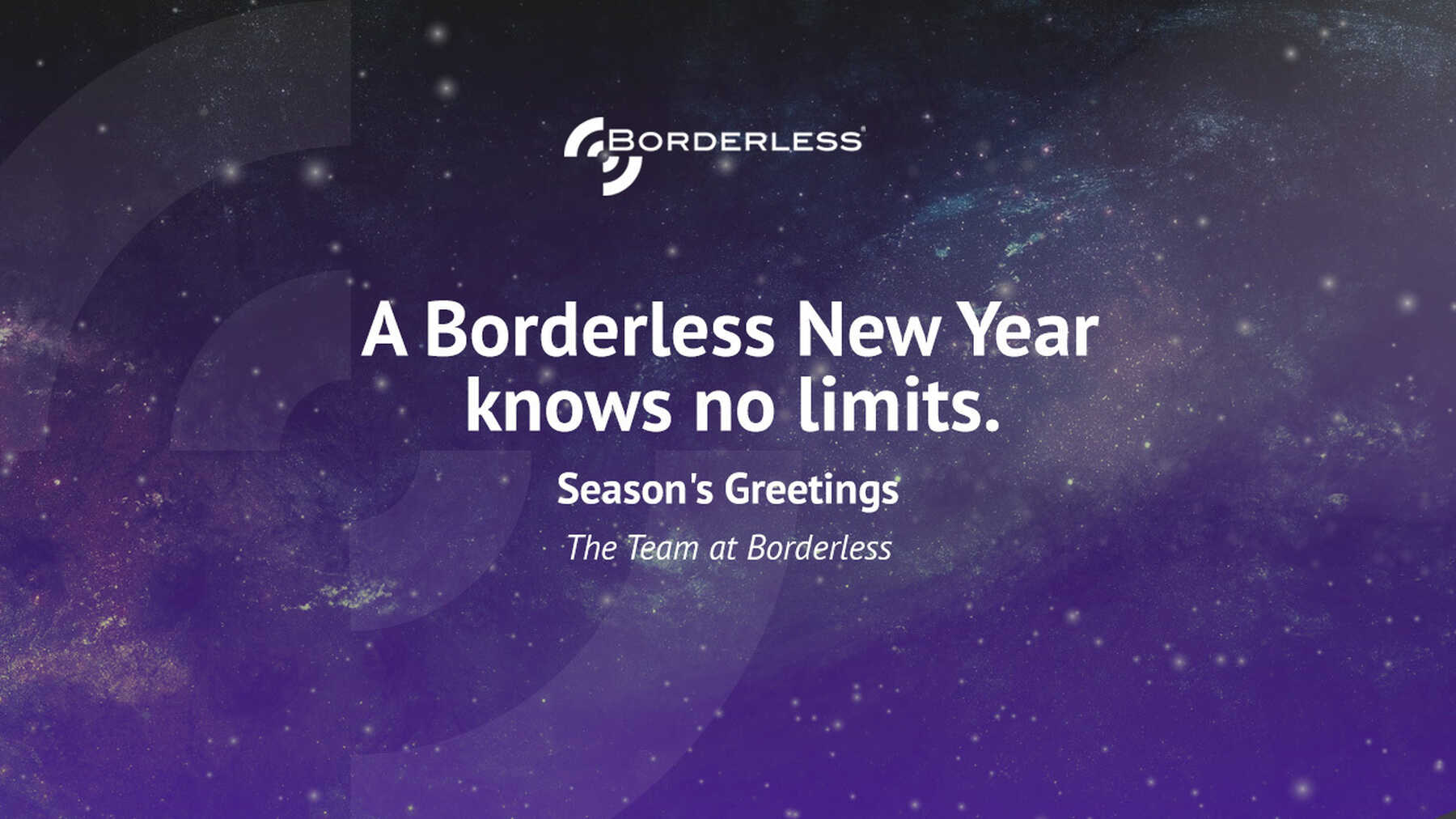 Borderless new year