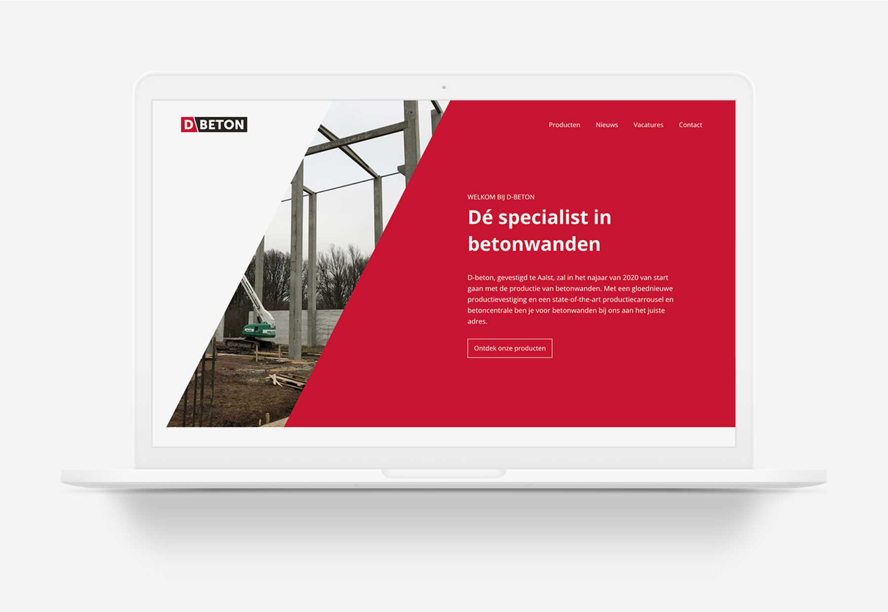 D-beton webdesign